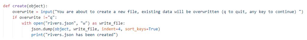 create file function